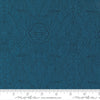 Nocturnal Hidden Foxes 48335 Lake - Moda Fabrics - Animals Animal Fox Turquoise - Quilting Cotton Fabric
