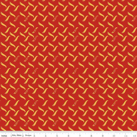 Fat Quarter end of bolt - Hot Wheels Classic Metal Plate C11484 Red - Riley Blake Designs - Juvenile Vintage Toys - Quilting Cotton Fabric