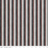 SALE I'd Rather Be Playing Chess Stripe C11262 Gray - Riley Blake Designs - Stripes Striped with Off White - Quilting Cotton Fabric