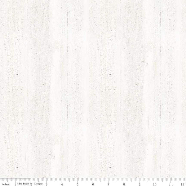 22" End of Bolt - SALE I'd Rather Be Playing Chess Varnish C11263 Off White - Riley Blake - Tone-on-Tone Semi-Solid - Quilting Cotton Fabric