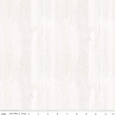 22" End of Bolt - SALE I'd Rather Be Playing Chess Varnish C11263 Off White - Riley Blake - Tone-on-Tone Semi-Solid - Quilting Cotton Fabric