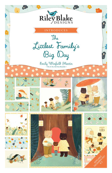 SALE The Littlest Family's Big Day Layer Cake 10" Stacker Bundle - Riley Blake Designs - 42 piece Precut Pre cut - Quilting Cotton Fabric