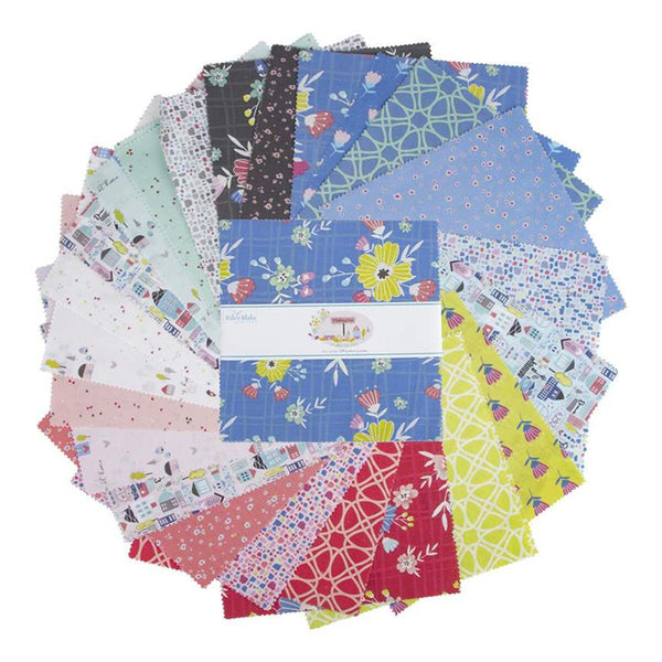 SALE Mulberry Lane Layer Cake 10" Stacker Bundle - Riley Blake Designs - 42 piece Precut Pre cut - Quilting Cotton Fabric