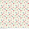 Cook Book Fruit C11760 Daisy - Riley Blake Designs - Lori Holt - Cherries Strawberries Pears on Off White - Quilting Cotton Fabric