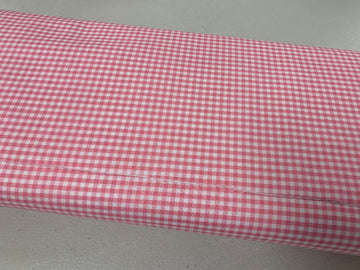 DEAL Baby Pink & White 1/8" Eighth Inch Small PRINTED Gingham - Riley Blake Designs - Checker - Quilting Cotton Fabric