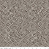 Cook Book Vintage C11766 Pebble - Riley Blake Designs - Lori Holt - Floral Flowers Dots Brown - Quilting Cotton Fabric