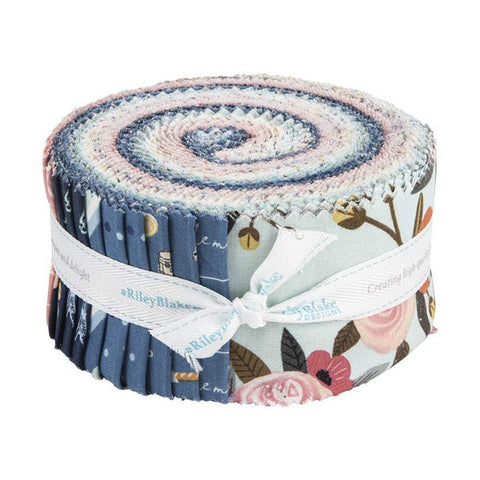 SALE Saturday in Paris 2.5 Inch Rolie Polie Jelly Roll 40 pieces - Riley Blake Designs - Precut Pre cut Bundle - Quilting Cotton Fabric