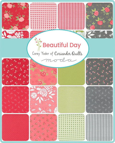 SALE Beautiful Day Charm Pack 5" Stacker Bundle - Moda Fabrics - 42 piece Precut Pre cut - Quilting Cotton Fabric
