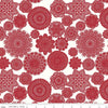 CLEARANCE Red Hot Doilies C11673 Cream - Riley Blake Designs - Lace Doilies - Quilting Cotton Fabric