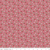 Cook Book Tulips Cayenne Red Floral Fabric - C11769 - Lori Holt Riley Blake Quilting Cotton Fabric