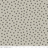 CLEARANCE Best of She Who Sews Baby Button Toss C11342 Gray - Riley Blake Designs - Sewing Buttons Dotted - Quilting Cotton Fabric