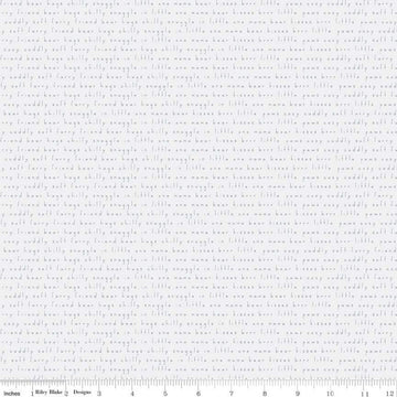 Nice Ice Baby Cuddles C11603 Cream - Riley Blake Designs - Words Phrases Text - Quilting Cotton Fabric