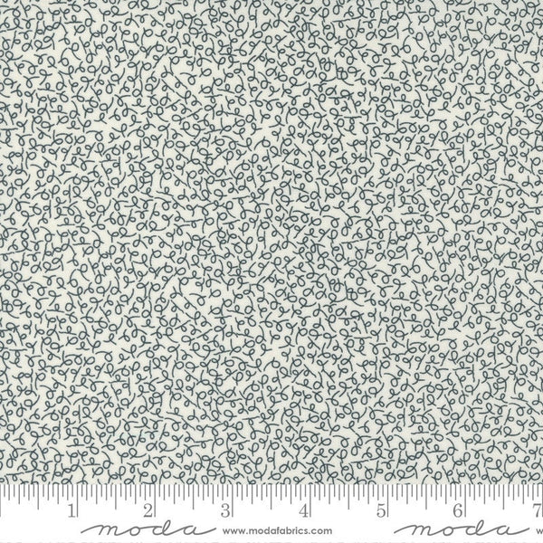 CLEARANCE Flirt Doodle 55572 Cream Black - Moda Fabrics - Valentine's Day Valentines Doodles - Quilting Cotton Fabric