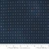 CLEARANCE 32" End of Bolt - Astra Satellite 16923 Eclipse - Moda Fabrics - Outer Space Geometric Dark Blue - Quilting Cotton Fabric