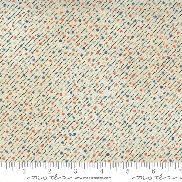 25" End of Bolt - CLEARANCE Astra Starlet 16924 Milky Way - Moda Fabrics - Outer Space Star Diagonal Stripes - Quilting Cotton Fabric