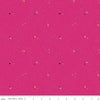Colour Wall Dots C11592 Hot Pink - Riley Blake Designs - Polka Dot Dotted Color Wall - Quilting Cotton Fabric