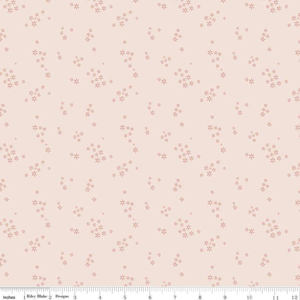 SALE Daybreak Seeds C11626 Blush - Riley Blake Designs - Floral Flowers - Quilting Cotton Fabric