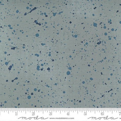 SALE Astra Infinity 16922 Hubble - Moda Fabrics - Outer Space Paint Splatters Gray Grey - Quilting Cotton Fabric