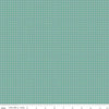 SALE Bee Plaids Harvest C12025 Jade - Riley Blake Designs - Small PRINTED Gingham Check - Lori Holt - Quilting Cotton Fabric