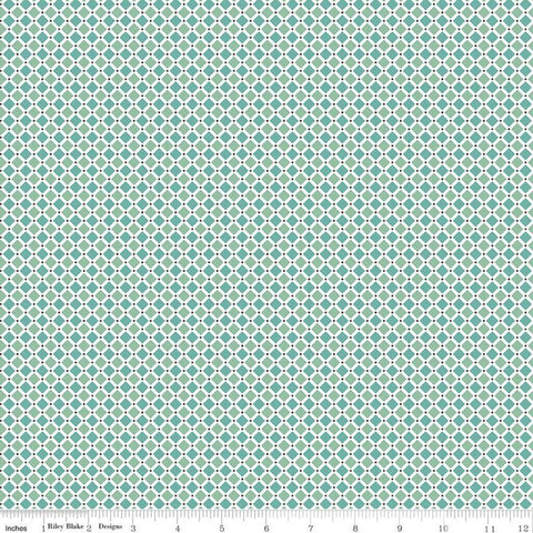 CLEARANCE Bee Plaids Pie C12034 Vivid by Riley Blake  - Diagonal Grid - Lori Holt - Quilting Cotton