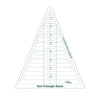 DEAL Lori Holt Tall Triangle Ruler ST-25442 - Riley Blake Designs - Plastic 45 Degree Angle Template - Used for Plaid Pines Quilt