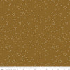CLEARANCE Blossom C715 Cider - Riley Blake Designs - Floral Flowers White Confetti Blossoms - Quilting Cotton Fabric