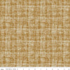SALE The Waterhole Hatching C11845 Gold - Riley Blake Designs - White Crosshatched Lines on Gold - Quilting Cotton Fabric