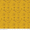 SALE Celebrate with Hershey Spiderweb C11982 Yellow - Riley Blake Designs - Halloween Spiders Spiderwebs Hershey's - Quilting Cotton Fabric
