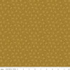 SALE Buttermilk Homestead Tonal C11653 Goldenrod - Riley Blake Designs - Tone-on-Tone Leaves Meandering Lines - Quilting Cotton Fabric