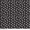 Mad Masquerade Checkered Past C11962 Black - Riley Blake Designs - Halloween Alice in Wonderland White Squares - Quilting Cotton Fabric