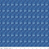 SALE Sunshine & Dewdrops Stripes C11976 Royal - Riley Blake Designs - Brush Strokes Striped Stripe Blue - Quilting Cotton Fabric