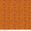 Celebrate with Hershey Spiderweb C11982 Orange - Riley Blake Designs - Halloween Spiders Spiderwebs Hershey's - Quilting Cotton Fabric