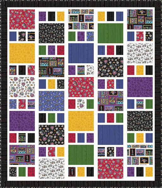 SALE The Craftsman Quilt PATTERN P123 by Amy Smart - Riley Blake Designs - INSTRUCTIONS Only - 2 Sizes - Large Print Fat Quarter Friendly