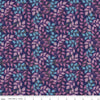 SALE Blissful Blooms Vines C11914 Navy - Riley Blake Designs - Leaves Blue - Quilting Cotton Fabric