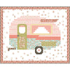 SALE Beverly McCullough Happy Camper Quilt PATTERN P138 - Riley Blake Designs - INSTRUCTIONS Only - Pixelated Retro Camper Trailer - Easy