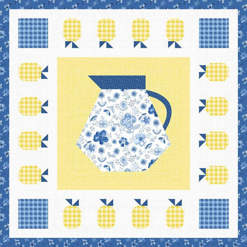 SALE Sandy Gervais Lemony Squeezy Mat and Coasters PATTERN P157 - Riley Blake Designs - INSTRUCTIONS Only - Sunshine and Dewdrops