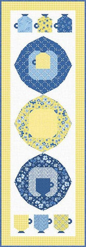 SALE Sandy Gervais Lunch with Abby Runners PATTERN P157 - Riley Blake Designs - INSTRUCTIONS Only - Sunshine and Dewdrops