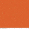 SALE Dapple Dot C640 Autumn - Riley Blake Designs - Scattered Pin Dots Dotted Orange - Quilting Cotton Fabric