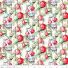Christmas Joys Ornaments C12251 White - Riley Blake Designs - Pine Needles - Quilting Cotton Fabric