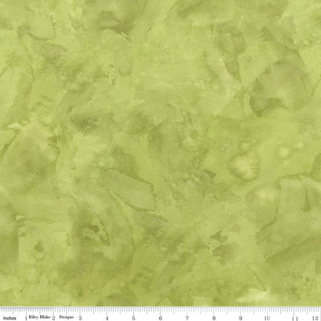Halloween Whimsy Potion C11827 Green - Riley Blake Designs - Textured Tone-on-Tone Semi-Solid - Quilting Cotton Fabric