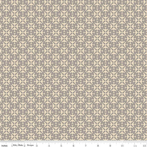 Fat Quarter End of Bolt - CLEARANCE Pan Am Geometric C12122 Taupe - Riley Blake - Airplanes Planes - Quilting Cotton Fabric