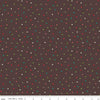 Winter Wonder Dots C12068 Charcoal - Riley Blake Designs - Christmas Dot Dotted - Quilting Cotton Fabric