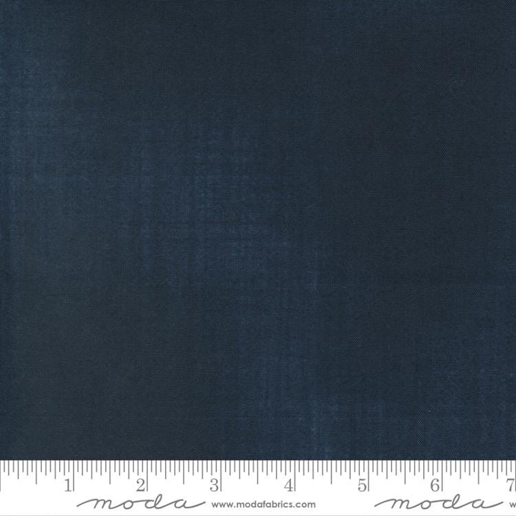 Fat Quarter End of Bolt Piece - SALE To the Sea Texture 1357 Dark Ocean  - Moda Fabrics - Semi-Solid Dark Blue - Quilting Cotton Fabric