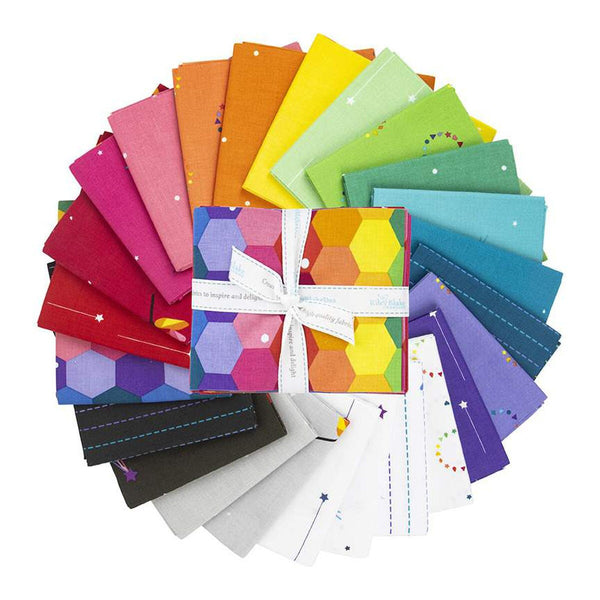 SALE Imagine Fat Quarter Bundle 24 pieces - Riley Blake Designs - Pre cut Precut - Rainbow - Quilting Cotton Fabric