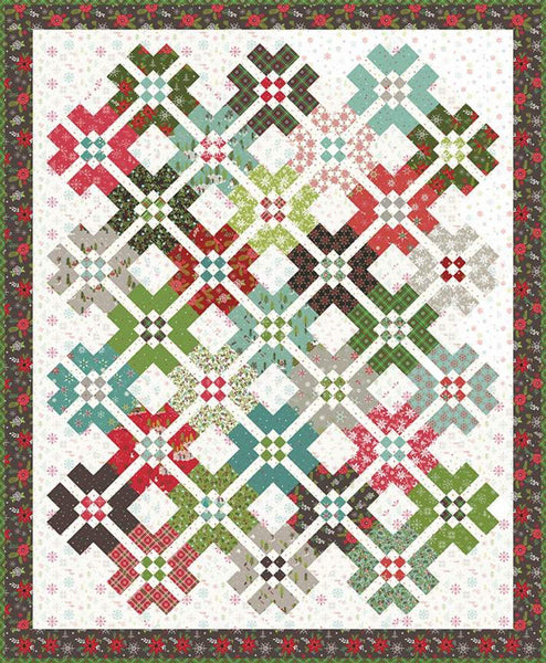 Chex Mix Quilt PATTERN P154 by Heather Peterson - Riley Blake Designs - INSTRUCTIONS Only - Fat Quarter/Fat Eighth Friendly