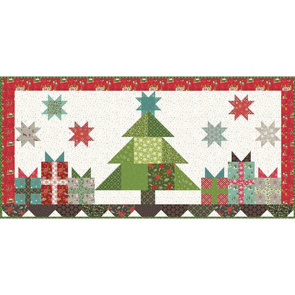 SALE Under the Tree Runner PATTERN P154 by Heather Peterson - Riley Blake - INSTRUCTIONS Only - Christmas 5" Square/Charm Pack Friendly