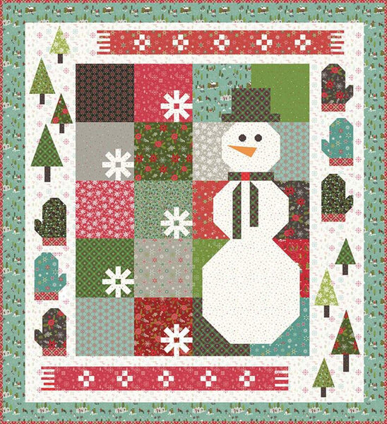 SALE Winter Wonder Quilt PATTERN P154 by Heather Peterson - Riley Blake Designs - INSTRUCTIONS Only - 10" Square/Layer Cake Friendly