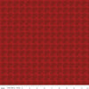 SALE Fall Barn Quilts Tonal C12204 Red - Riley Blake Designs - Autumn Printed Tone-on-Tone Leaf Block Leaves - Quilting Cotton Fabric