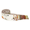 SALE Fall Barn Quilts 2.5-Inch Rolie Polie Jelly Roll 40-Piece Riley Blake Designs - Precut Bundle - Autumn Barns - Quilting Cotton Fabric