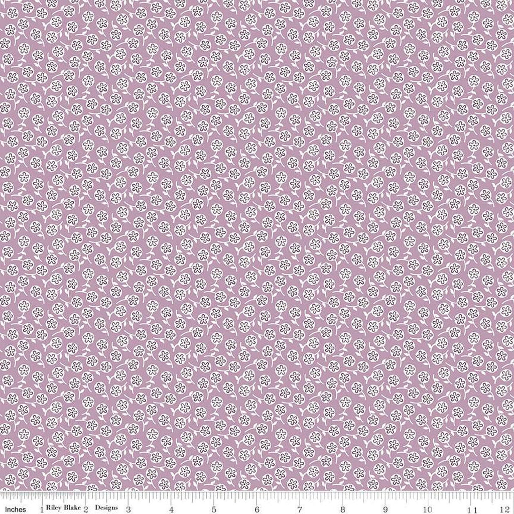 SALE Prairie Wildflowers C12305 Heirloom Taffy by Riley Blake Designs - Floral Flowers - Lori Holt - Quilting Cotton Fabric